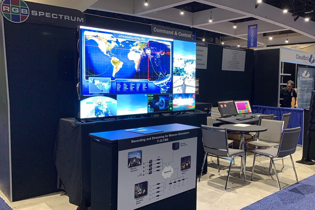 RGB Spectrum Promotes Its Aerospace and Defense Video Display and Distribution Technology at AFCEA WEST