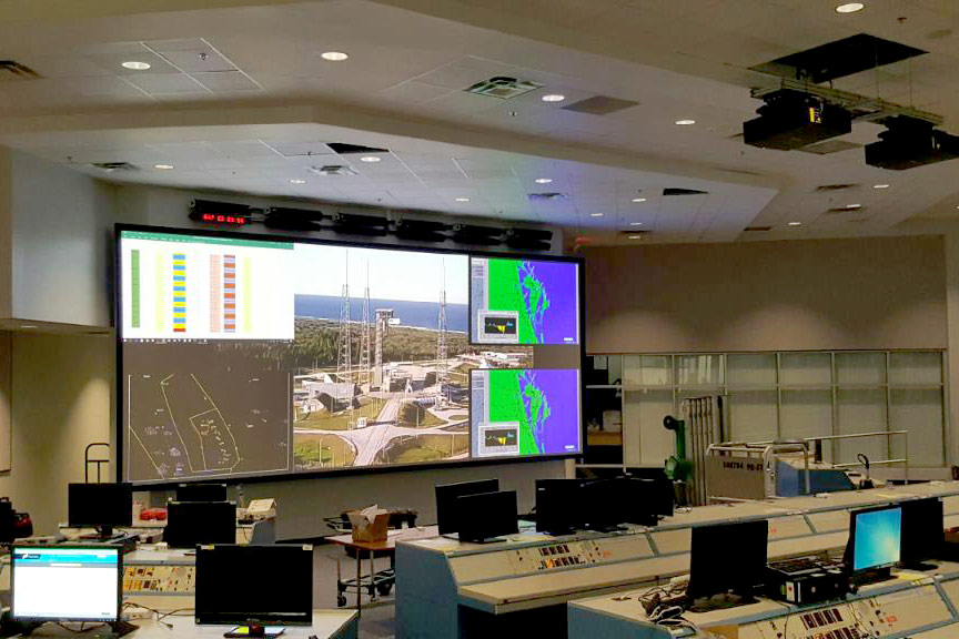 MediaWall V Processor Takes Off at Cape Canaveral