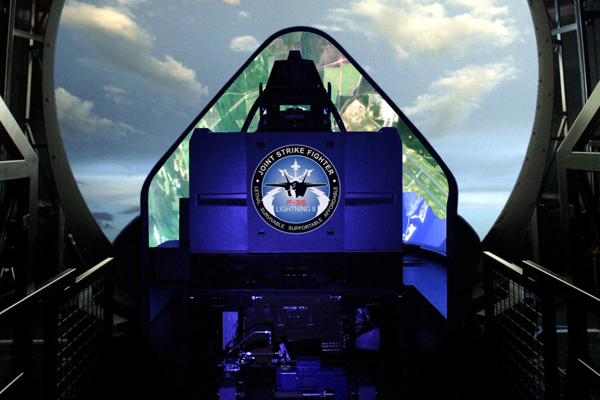 F-35 Fighter Full Mission Simulator Deploying Globally with RGB Spectrum’s Advanced Recording Technology