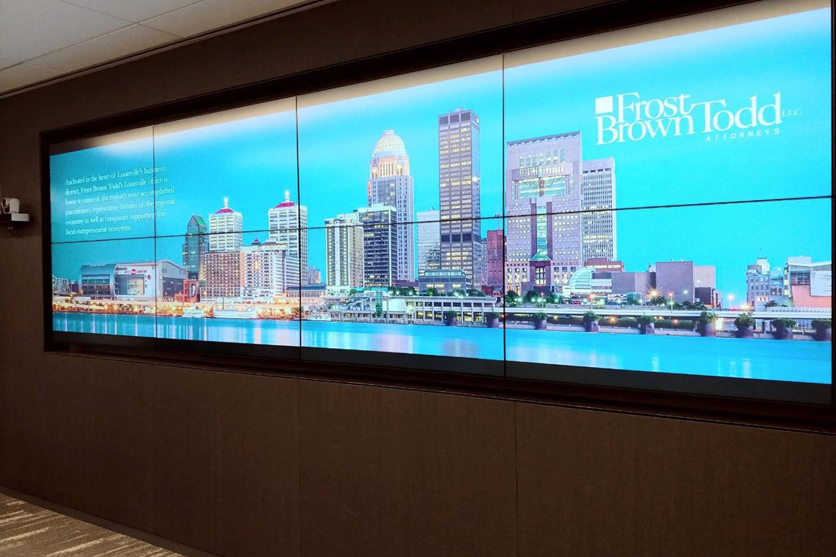 Regional Law Firm’s Conference Room Video Wall Powered by RGB Spectrum’s MediaWall Processor