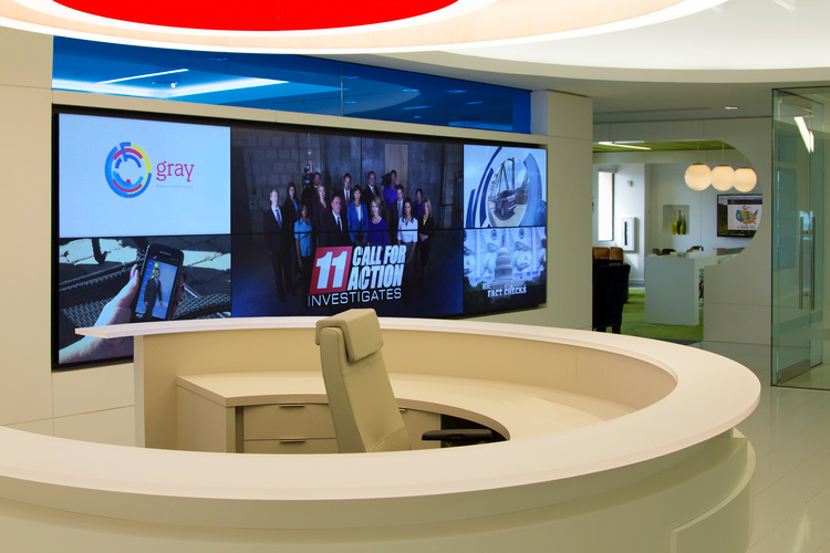 Galileo Makes a Striking Impression in Gray Television’s Corporate Headquarters