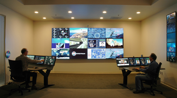 RGB Spectrum demo room