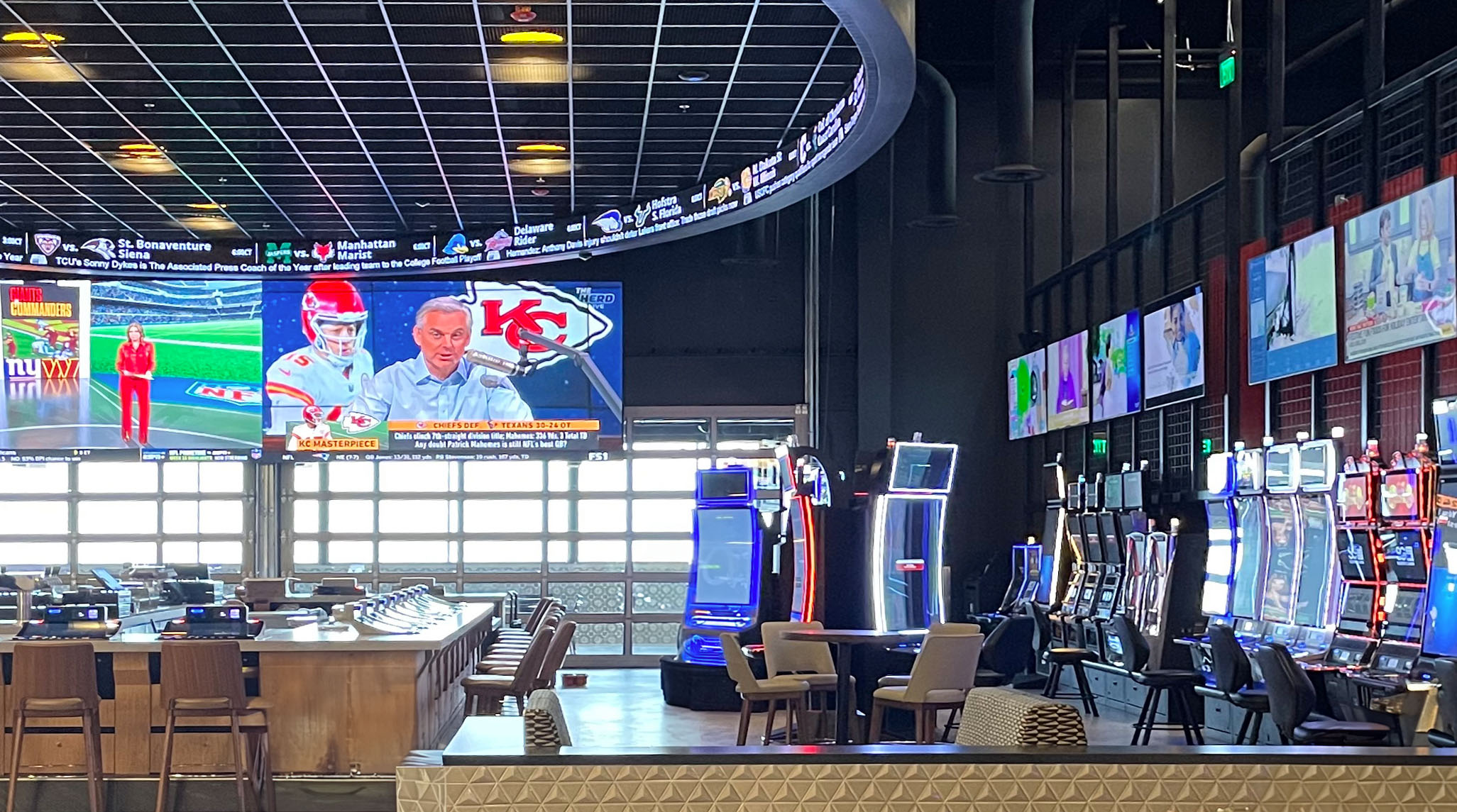 Red Hawk Casino and RGB Spectrum video wall