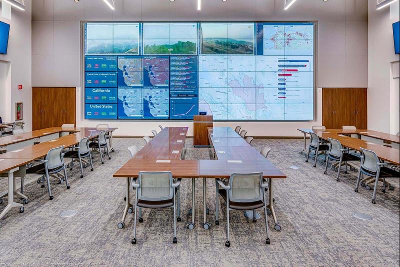 California County Emergency Operations Center Improves Situational Awareness