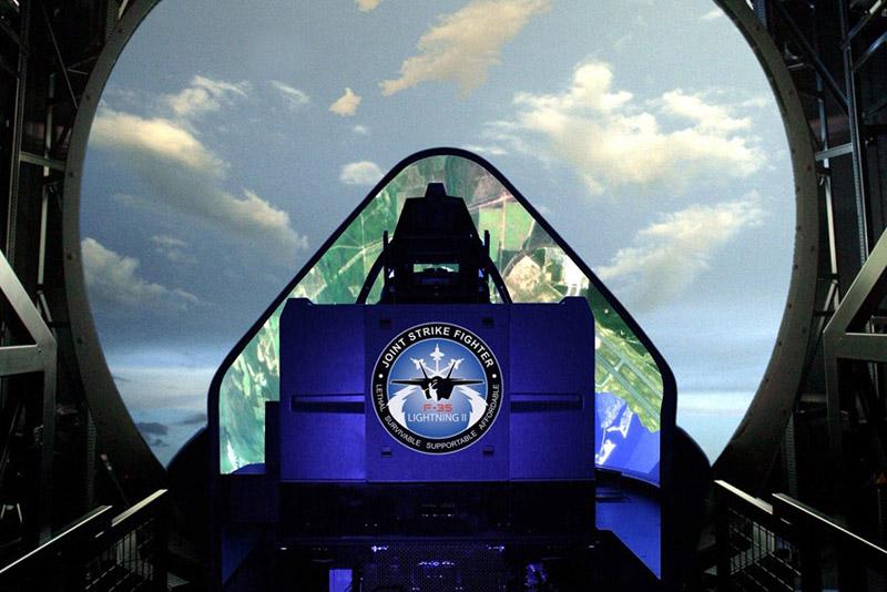 F-35 Pilot Training Uses Advanced Simulation Technology
