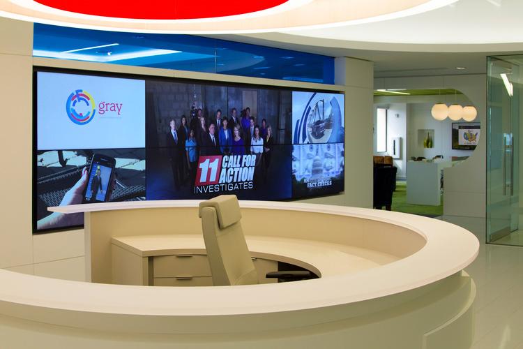 Galileo Makes a Striking Impression in Gray Television’s Corporate Headquarters