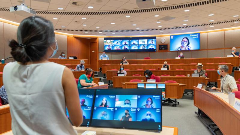 Harvard Business School’s Hybrid Classrooms Set the Standard for Distance Learning