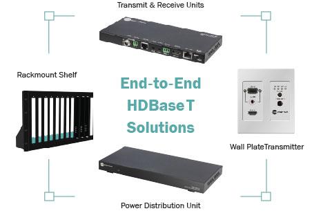 HDBaseT and PoH for the Linx Matrix Switcher