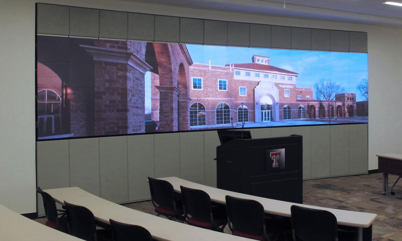 Video Walls Modernize Texas Tech Petroleum Research Facility