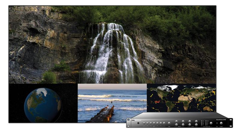 The New QuadView UHD: Next Generation Multiviewer Processing