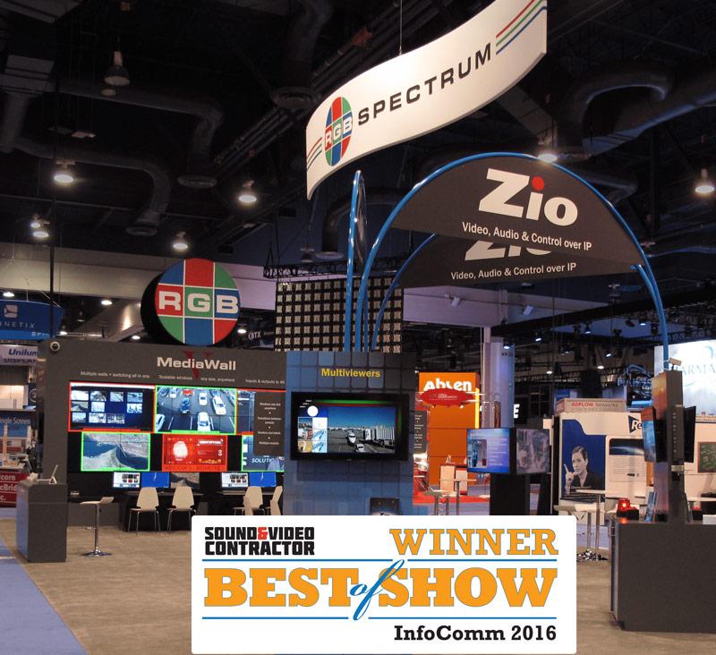 Zio Networked AV Solution Named Best of Show at InfoComm 2016 