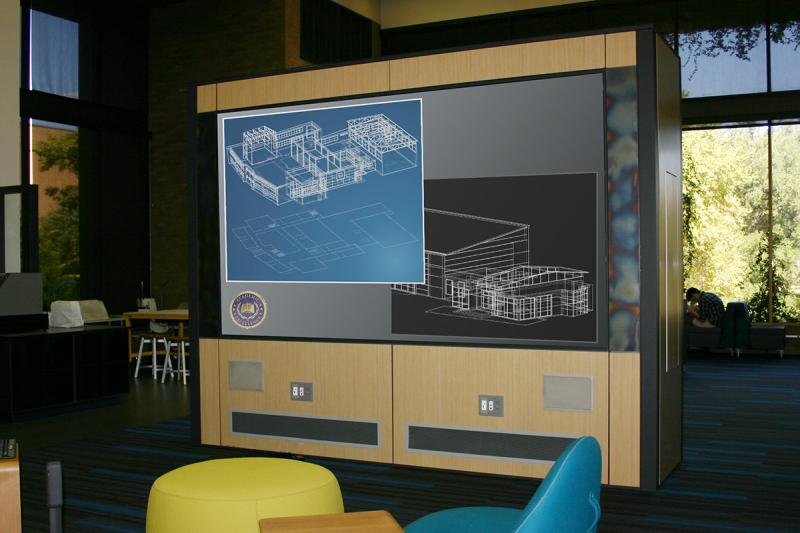 Collaborative Video Wall Modernizes University Library