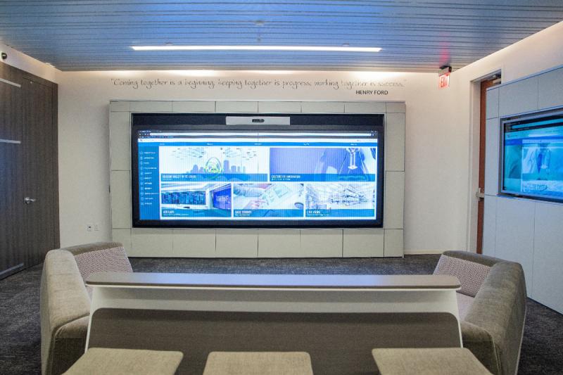 MediaWall V Powers Collaborative LED Video Wall