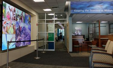 Exeter Hospital Video Wall Presents Moving Display of Orthopedic Health