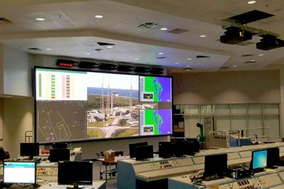 Cape Canaveral Air Force Station Video Wall