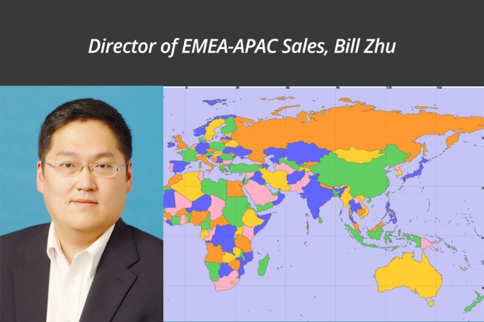 Bill Zhu Promoted to Director of EMEA-APAC Sales