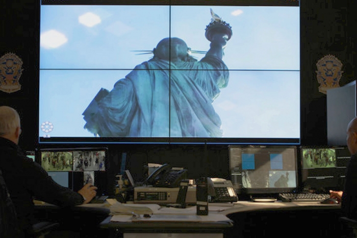 Statue of Liberty security console