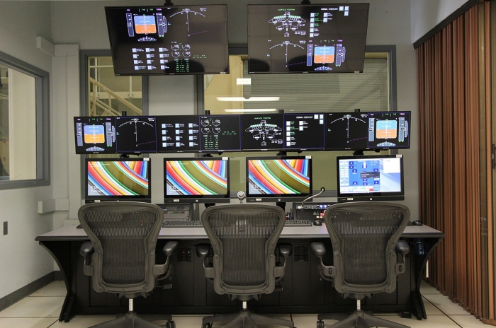 Flight simulators at NASA Ames Research Center
