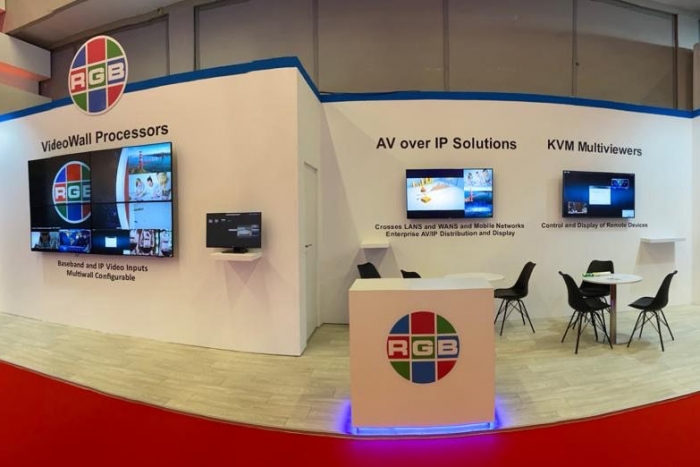 RGB Spectrum ISE 2020 booth