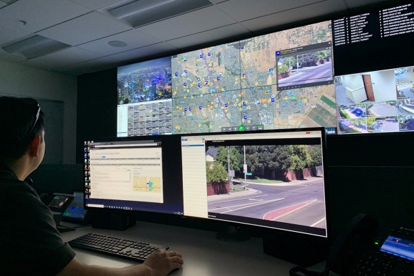 Elk Grove Police Department Video Wall