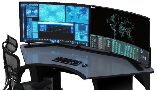 CM43 4K Curved Display