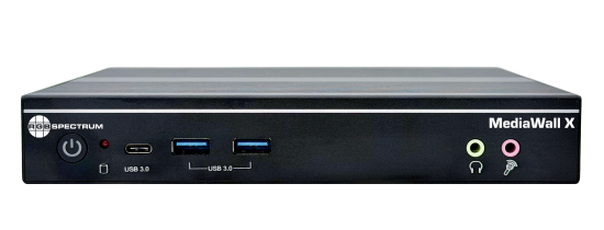 MediaWall X - front