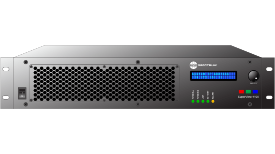 SuperView 4100: Front Panel